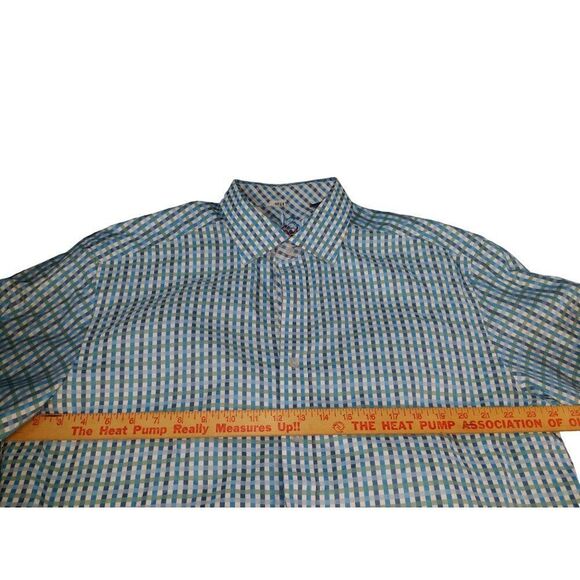 Robert Graham Button Down‎ Shirt Men Sz XL Striped Long Sleeve Designer - Picture 4 of 9